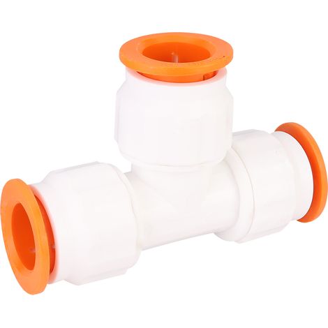 Raccord en T en plastique PPR de 25 mm de diamètre. adaptateur pour tuyau d'eau (1/4)