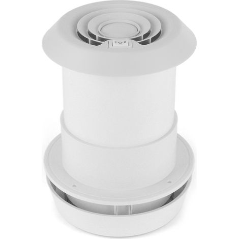 Ventilateur d'extraction 12 V à dôme silencieux, montage supérieur, ventilation puissante, universel pour camping-car, bateau et maison (1/5)