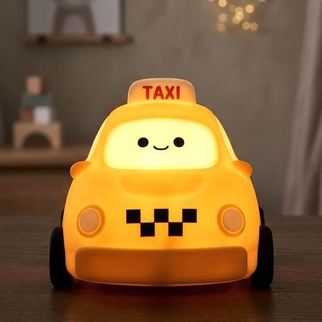 LED Kinder Tischleuchte Taxi Akku Schlafzimmerlampe dimmbar Touch B 12,5 cm (1/5)
