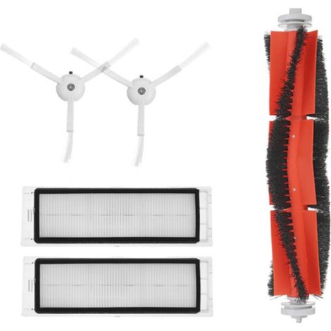 Convient aux aspirateurs robots Xiaomi Roborock, y compris la brosse principale, le filtre, la brosse latérale et les accessoires de lavage. (1/3)