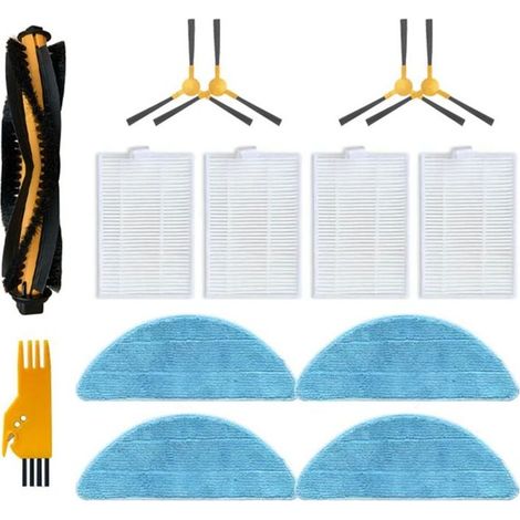 Ersatzteile für Saugroboter: Seitenbürste, HEPA-Filter, Wischmopp, Reinigungszubehör (1/4)