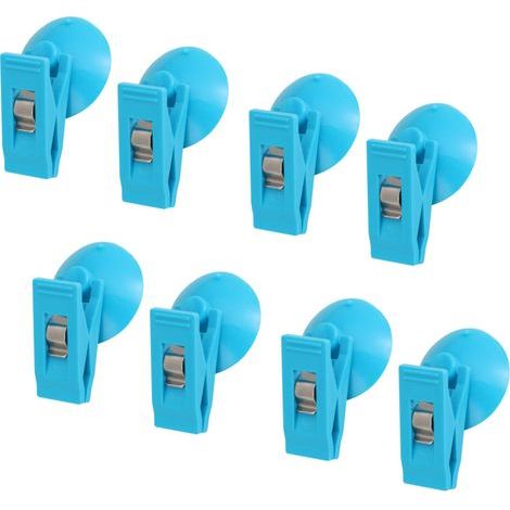 Clip d'aspiration facile à installer, application rapide,-Bleu (1/2)