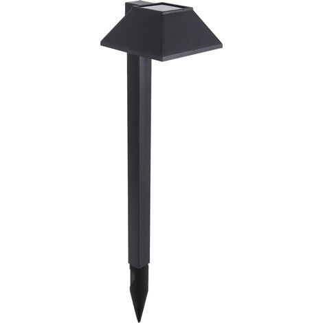 Lampada solare da giardino EKIER 46 0,5W 6500K nera (1/2)