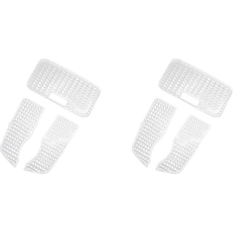 Lot de 6 caches transparents pour plafonnier intérieur de voiture, compatibles avec Toyota Prius 2010-2015 (1/5)