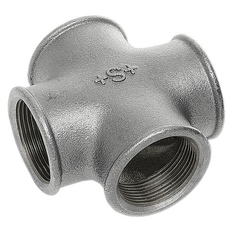 CROCE UGUALE GHISA ZINCATA D  1           180- AMAFLEX- 5,0 pz