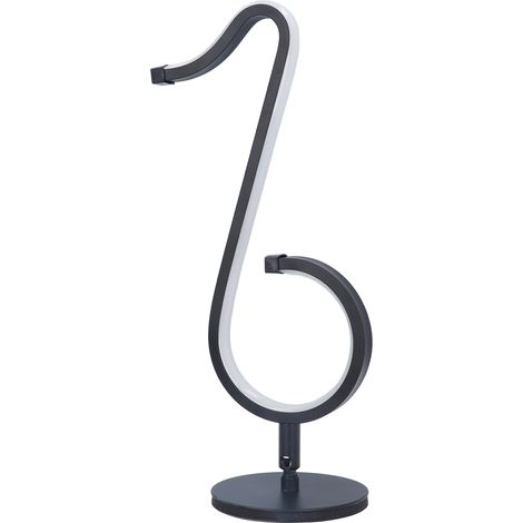 Lampe musicale télécommandée RGB en forme de note de musique, lampe de chevet romantique pour chambre à coucher (1/5)