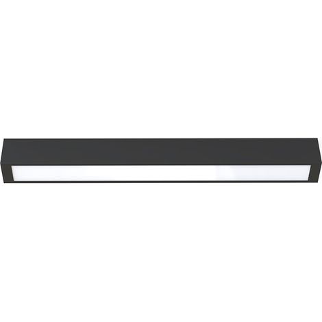Nowodvorski Straight plafoniera T8 62cm nero/bianco (1/2)