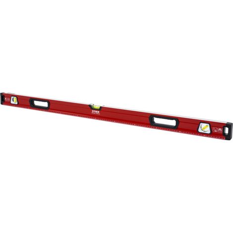 Niveau à bulle magnétique STIER Premium à trois fioles, 1 200 mm ± 0,5 mm/m (1/5)