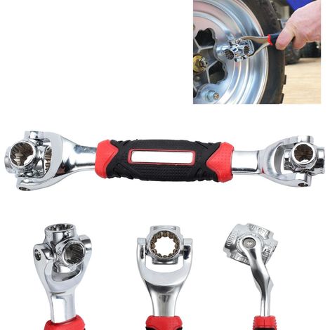 15505 LLAVE DE VASOS ROTATIVA UNIVERSAL 48 EN 1 8-19 mm MULTIFUNCIONAL (1/5)