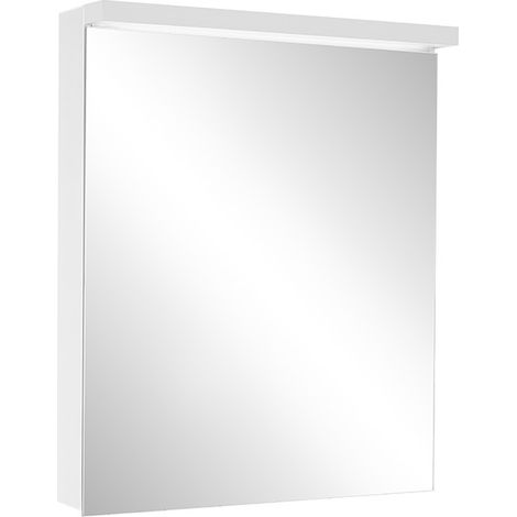 Armario con espejo iluminado Schneider BORDO TW LED, 1 puerta con