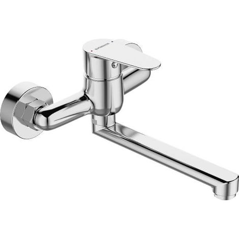 Rubinetto per lavabo a parete Fresno (1/2)