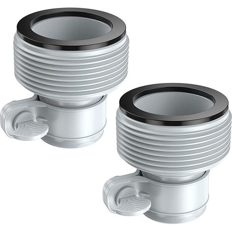2er-Pack Typ B Poolfilterpumpen-Schlauchadapter – 1,25 Zoll auf 1,5 Zoll Ersatzanschluss für Schwimmbadzubehör Universell passend für Poolpumpen und Schläuche (1/5)