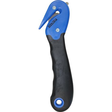 Sicherheitsmesser mit geschlossener Klinge - Blau - Portwest