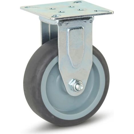 Roue fixe - MESO - Meuble - 75mm - 60kg (1/2)