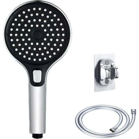 Cabezal de ducha de plástico de alta presión y ahorro de agua para mejorar tu experiencia diaria en la ducha - Crezuo (1/2)
