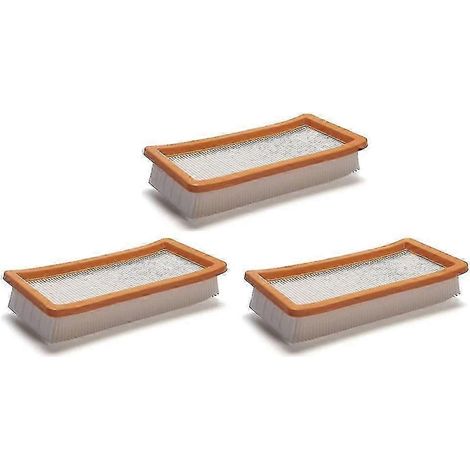 Filtre lavable pour Karcher DS5500, DS6000, DS5600, DS5800 - Lot de 3 - Pièces détachées pour aspirateur robot 6.414-6 (1/5)