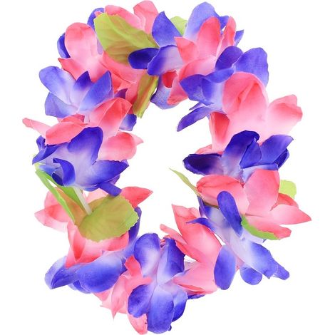 Fascia per capelli hawaiana, ghirlanda di fiori hawaiana