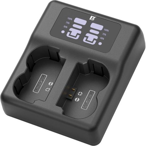 Station de charge intelligente rapide pour batterie NPW235 XS10 prend en charge le chargement à double fente et plusieurs dispositifs de protection (1/5)