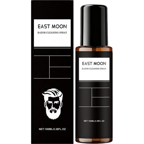 Nettoyeur pour rasoir électrique homme, entretien, décontamination et lubrification des lames (100ml) (1/5)