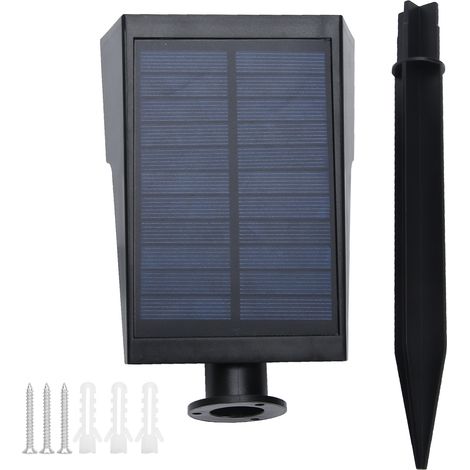 Lumière solaire murale 20 LED pour jardin, étanche IP65, lumière chaude, multifonctionnelle