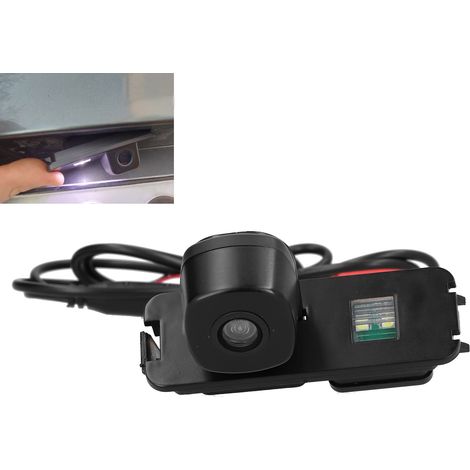 Caméra de recul haute définition avec vision nocturne, éclairage de plaque d'immatriculation et LED pour VW Beetle R-Line/Golf/PHAETON/CC/BORA/Jetta/POLO/Scirocco (1/5)
