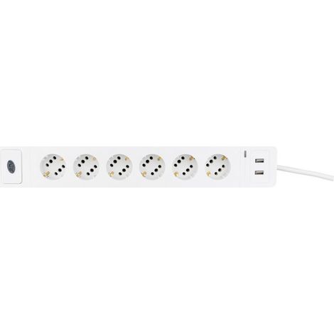 Combinación de software 6 carriles blancos con USB y ÜSS