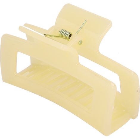 Pince à cheveux antidérapante, Grippe-chignon élégant pour cheveux épais, fins, bouclés ou lisses (Beige) (1/5)
