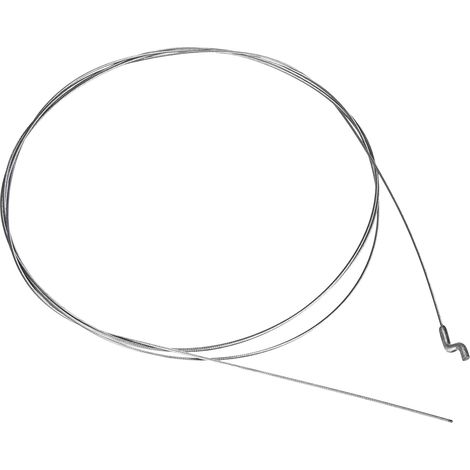 Câble Souple Universel Embout Z 2500mm Diamètre 1,4mm Flexibilité Robuste pour Motoculture et Bricolage (1/4)