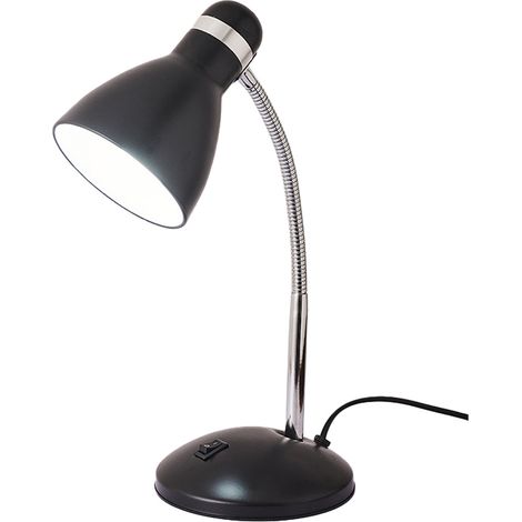 Lampe de table/de bureau avec lampe d'étude flexible et réglable et interrupteur marche/arrêt (1/5)