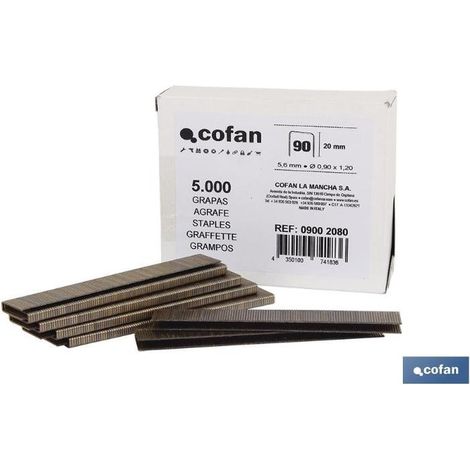 Caja De Grapas 90/25mm (4.000 Pcs)