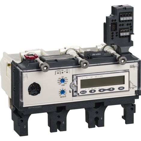 Schneider LV432096 Compact NSX630 - unità di sgancio micrologica 5.3 E - 630A - 3P3d