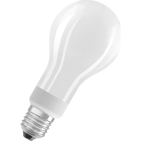 OSRAM Dimmbare Filament LED Lampe mit E27 Sockel, Warmweiss (2700K), klassische Birnenform, 18W, Ersatz für 150W-Glühbirne, matt, LED SUPERSTAR CLASSIC A