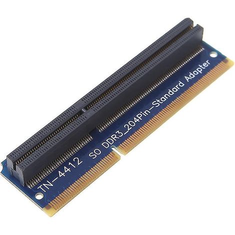 Adaptateur vertical avant pour PC portable So-dimm DDR3 (tn-4412) (1/4)
