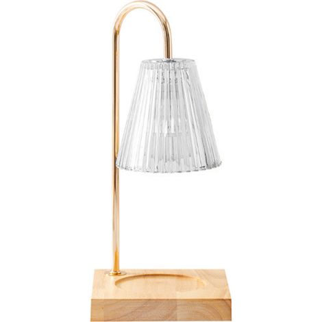 Lampe à cire parfumée simple pour aromathérapie, intensité variable, sans fumée, lampe de table pour faire fondre les bougies, lampe décorative d'aromathérapie pour la chambre (1/5)