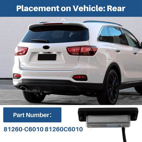 81260C6010 is suitable for the trunk switch of a 2015-2020 Kia Sorento.