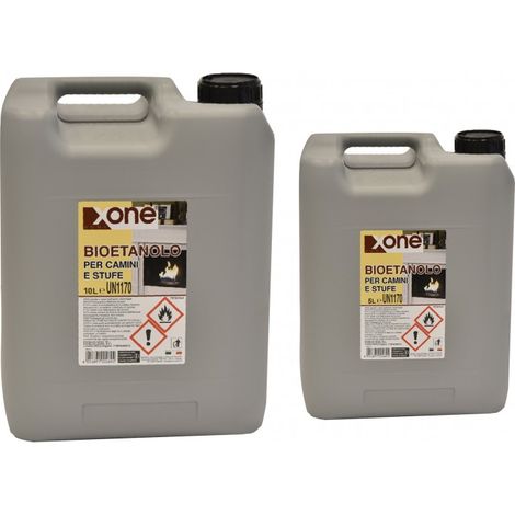 COMBUSTIBILE 10 lt  BIOETANOLO  X CAMINETTI - stufe RISCALDAMENTO MADE IN ITALY (1/3)