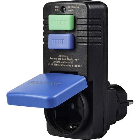 Sygonix SY-5732396 Spina protezione personale 230 V/AC Nero IP54 (1/4)