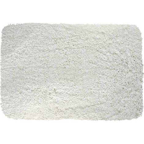 Alfombra de baño de microfibra HIGHLAND 60x90cm Blanco Spirella