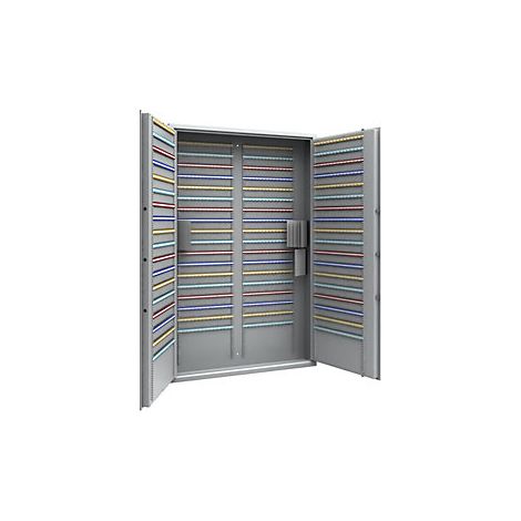 Caja de caudales para llaves gris luminoso listones de
