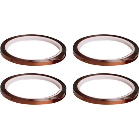 Rubans Thermiques, Ruban Isolant à Doigt doré, Ruban Isolant Marron Résistant aux Hautes Températures, Ruban de Presse à Chaud pour Usage Domestique et Extérieur (1/5)