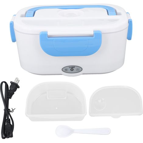 Boîte à déjeuner électrique 40W 1,5L, chauffe-plats haute température résistant, réchauffeur de repas pour maison, prise US 110V (1/5)