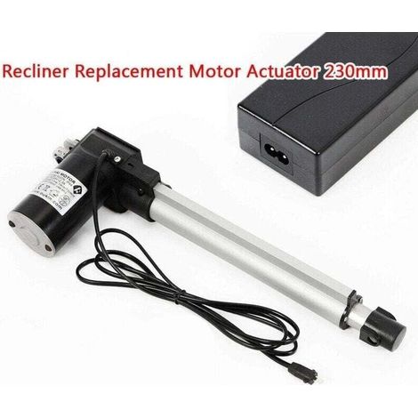 24V Electric Recliner Actuator, 230mm Replacement Kit, DC Motor Actuator for 600kg Electric Recliner Sofa (1/4)