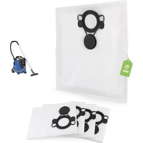 4 Pièces Sacs à Poussière pour Nilfisk AERO 21/AERO 21 INOX/AERO 26/AERO 31 INOX & VL200 Sacs à Poussière de Rechange Aspirateur Accessoires (1/5)