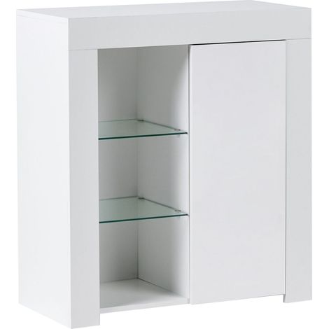 Sideboard mit LED-Beleuchtung KAMLOOPS Weiß