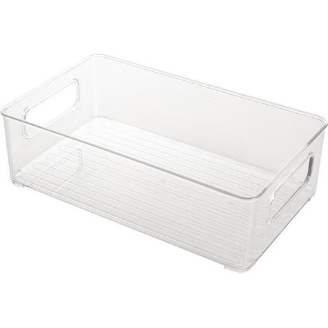 Transparenter Schreibtisch-Organizer, großer Stauraum für Kosmetikartikel, Bürobedarf, digitales Zubehör und Bastelmaterialien, geeignet für Homeoffice, Schule und Büro.