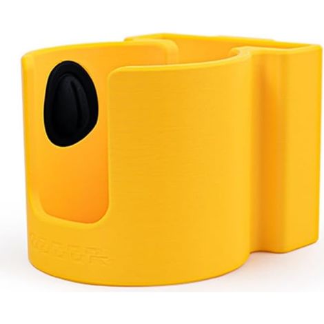 Support de Tasse d'eau Multifonctionnel en PLA, Compatible avec Simulateur de Vol de Course de Simulation pour Profil en Aluminium Jaune. (1/5)