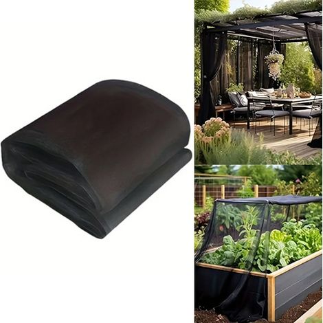 Red protectora para plantas, malla para jardín, malla protectora para plantas (ancho: 2,4 m x largo: 6 m) (1/5)