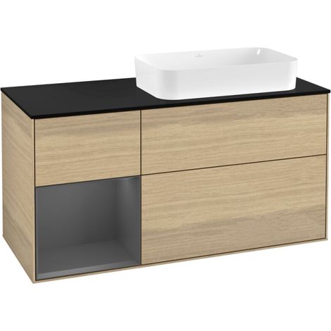 Villeroy & Boch F272GKPC Meuble sous lavabo Finion F27