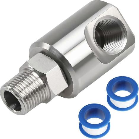 1 2 pouce MXF tuyau enrouleur pivotant avec Grease Zerk renforcé acier raccord pour Industrial et maison Use (1/5)