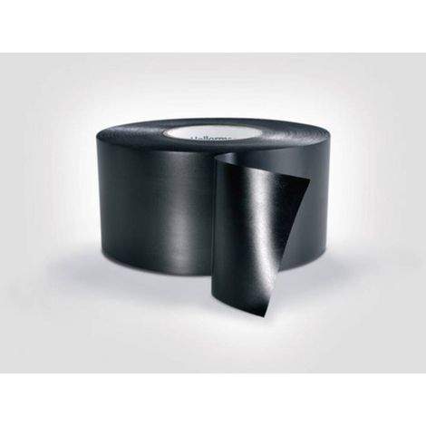 HellermannTyton HTAPE-WRAP25-100x30-PVC-BK 710-10803 Nastro adesivo (L x L) 30 m x 10 cm 1 pz. (1/2)